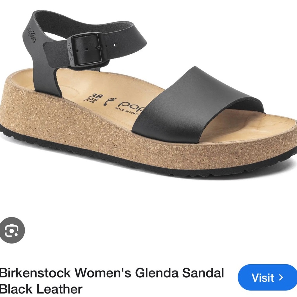 Birkenstock Papillo Black Sandals